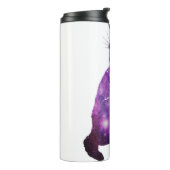 Lila Nebel Thermosbecher (Nach links gedreht)
