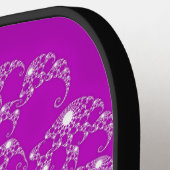 Lila Nebel - USA Paddel-Ball-Paddel Pickleball Schläger (Linke Seite)