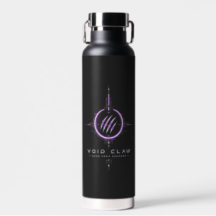 Lila Neon Esports-Gamer-Hydrationsflasche Trinkflasche
