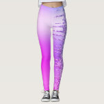 Lila Neon Glitzer Funkelnd Tropfen Party Leggings<br><div class="desc">Leggings mit Lila rosa Neon Glitzer Funkelnd Tropfen Dance Party Modernes Geschenk - Fügen Sie Ihren einzigartigen Text - Make Your Special Gift - Neu formatieren und verschieben oder entfernen und hinzufügen / Elemente mit Anpassungstool. Design von MIGNED. Bitte schauen Sie sich meine anderen Projekte an. Sie können diese Designs...</div>