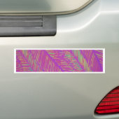 Lila Neon Palms Autoaufkleber (Auf Auto)