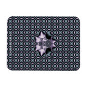 Lila Netz Magnet (Horizontal)