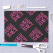 Lila Neues Jahr Seidenpapier (Handwerk)