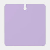 Lila Neugeborenenstadien Ornament Aus Metall (Rückseite)