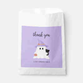 Lila Niedlich Ghost-Halloween-Party Vielen Dank Geschenktütchen