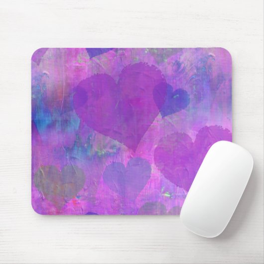 LILA niedliches abstraktes DER Mousepad (Mit Mouse)