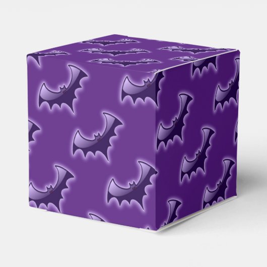 Lila Night Wats Cube Fevor Box Geschenkschachtel (Rückseite)