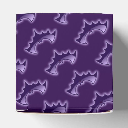 Lila Night Wats Cube Fevor Box Geschenkschachtel (Oben)