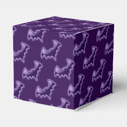 Lila Night Wats Cube Fevor Box Geschenkschachtel (Rückseite)