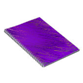 Lila Notebook aus Marbon Notizblock (Rechte Seite)