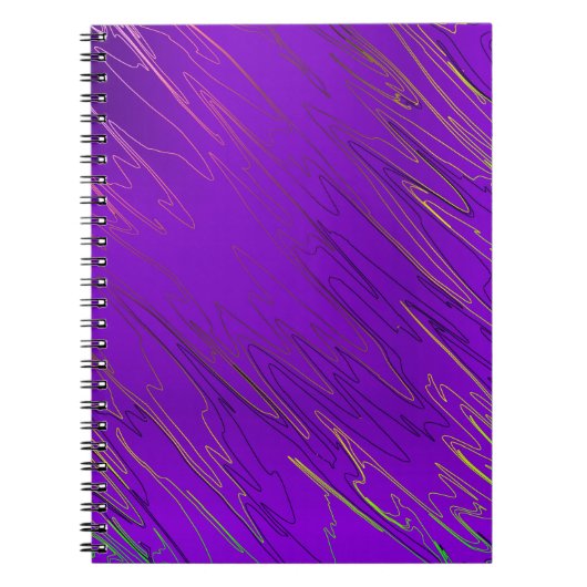 Lila Notebook aus Marbon Notizblock (Vorderseite)