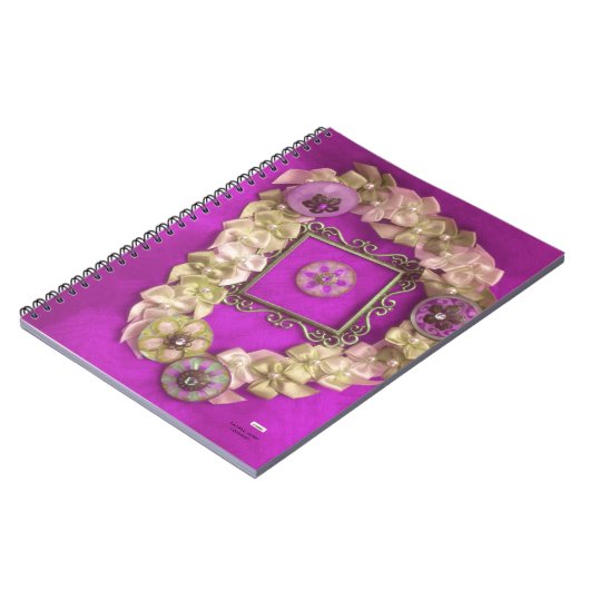 LILA Notebook Notizblock (Linke Seite)