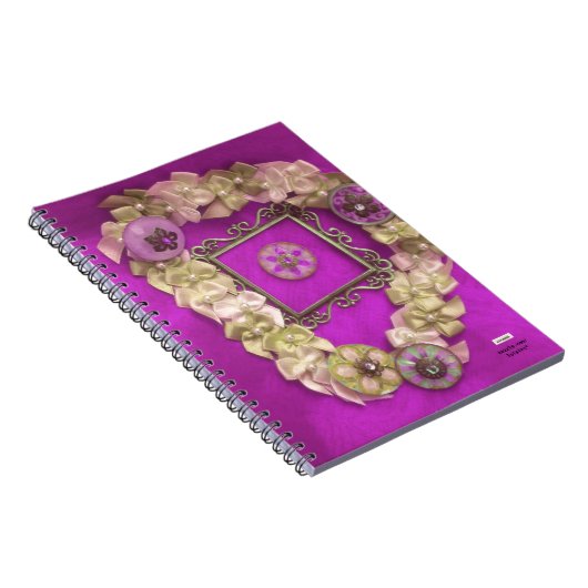 Lila Notebook Notizblock (Rechte Seite)