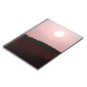 Lila Notebook Notizblock (Linke Seite)