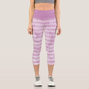 Lila Noten Capri Leggings