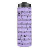 Lila Noten Thermosbecher (Vorderseite)