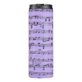 Lila Noten Thermosbecher (Rückseite)