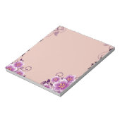 Lila Notizblock (Rotiert)