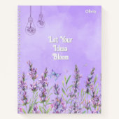 Lila Notizblock (Vorderseite)