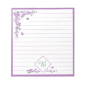 Lila Notizblock (Vorderseite)