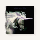 Lila Notizblock (Vorderseite)