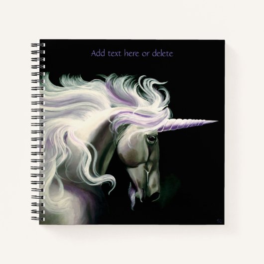 Lila Notizblock (Vorderseite)