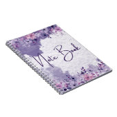 Lila Notizblock (Rechte Seite)