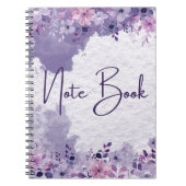 Lila Notizblock (Vorderseite)