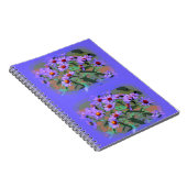 lila Notizbuch Notizblock (Rechte Seite)