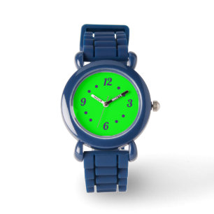 lila Nummer Armbanduhr