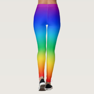 Lila Oben, rot, unten Leggings