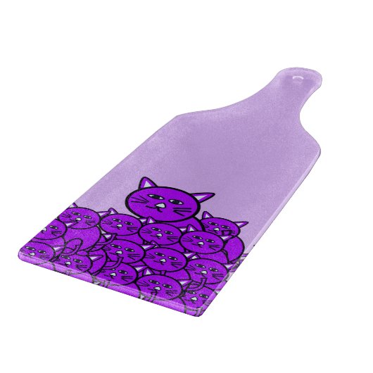 Lila Oberfläche Schneidebrett (Ecke)