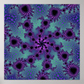 Lila Obliteration Poster (Vorne)