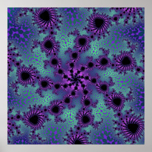 Lila Obliteration Poster