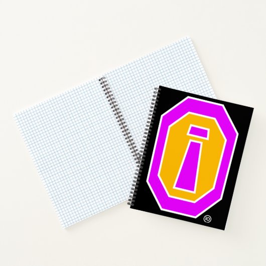 Lila Obsidian - Notebook Notizblock (Innenseite)