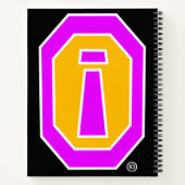 Lila Obsidian - Notebook Notizblock (Rückseite)