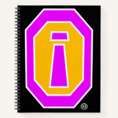 Lila Obsidian - Notebook Notizblock (Vorderseite)