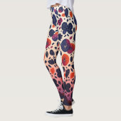 lila Obst Leggings (Links)