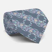 Lila Ocean Mermaid Neck Tie Krawatte (Gerollt)