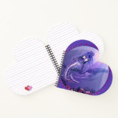 Lila Ocean Mermaid Notebook Notizblock (Innenseite)