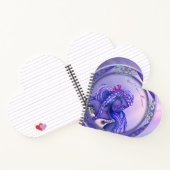 Lila Ocean Mermaid Notebook Notizblock (Innenseite)