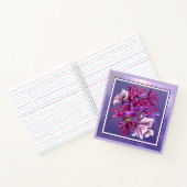 Lila Ocean Mermaid Notebook Notizblock (Innenseite)