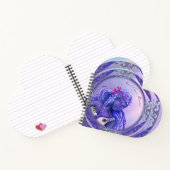 Lila Ocean Mermaid Notebook Notizblock (Innenseite)