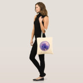 Lila Ocean Mermaid Tote Bag Tragetasche (Vorderseite (Model))