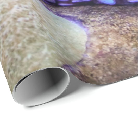 Lila Octopusverpackungspapier Geschenkpapier (Rolleneckpunkt)