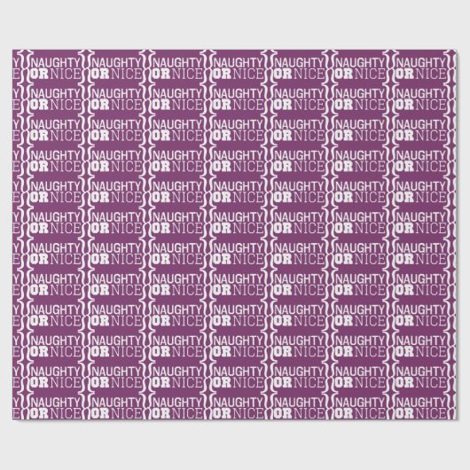 Lila oder schönes Weißbuch Geschenkpapier (Flach)