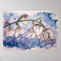 lila_of_the_valley_2 Blume Aquarelldruck
