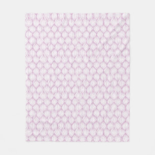 Lila ogee stripes Musterhintergrund Fleecedecke