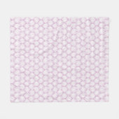 Lila ogee stripes Musterhintergrund Fleecedecke (Vorderseite (Horizontal))