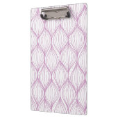 Lila ogee stripes Musterhintergrund Klemmbrett (Links)